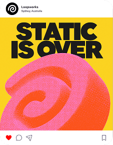 Static is over social post